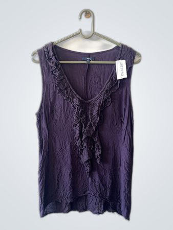 Gap Purple Sleeveless Top