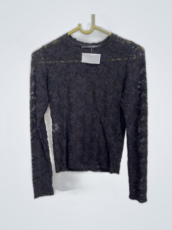 Lace Long-Sleeve Top