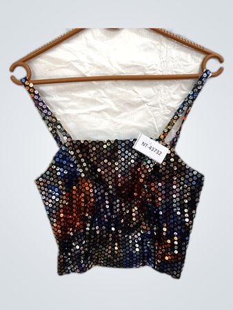 Sequined Tank Top