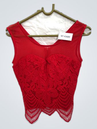 Red Lace Bodysuit