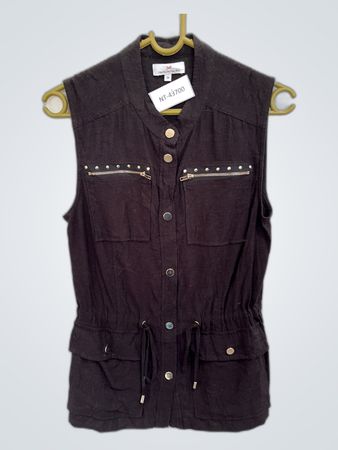 Jacqueline Riu Black Vest