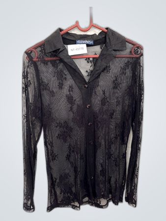 Elements Sheer Lace Blouse