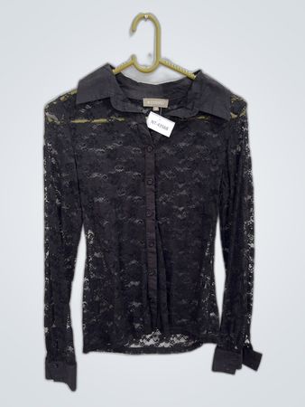 Black Lace Blouse