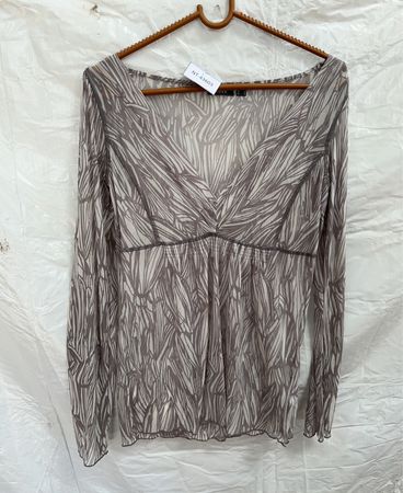 MEXX Printed Long Sleeve Blouse
