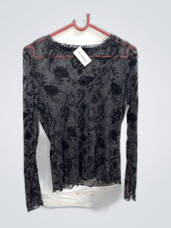 Black Lace Top