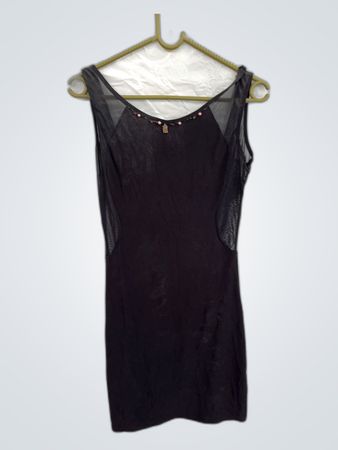 Black Mesh Dress