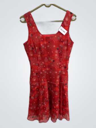 Red Floral Dress