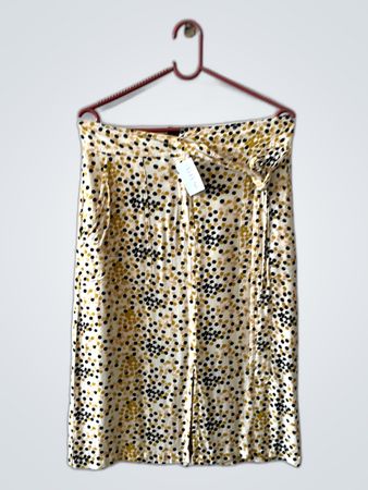 MANGO Polka Dot Skirt