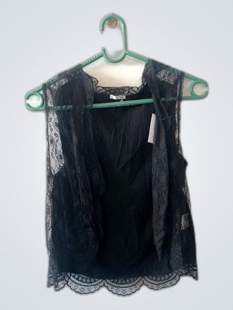 Black Lace Top