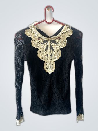 Sheer Lace Blouse