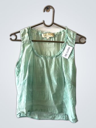 Rohit Zailkha Sleeveless Ruffle Blouse
