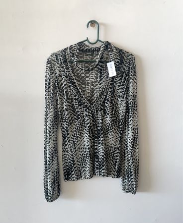 MEXX Printed Wrap Blouse