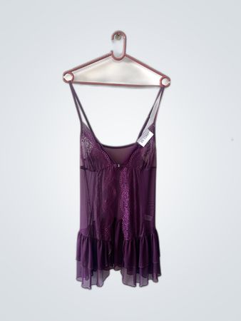 Purple Lace Chemise