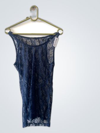 Black Lace Camisole Top