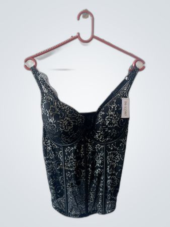 Black Lace Corset