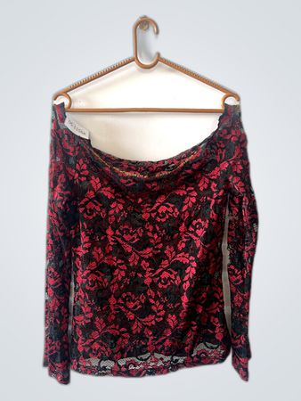 Blouse with Floral Pattern