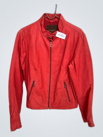 Conbipel Red Leather Jacket