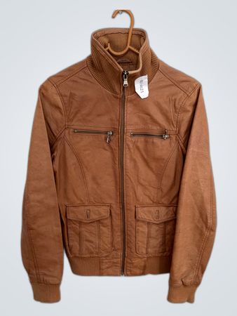 Brown Zipper Jacket