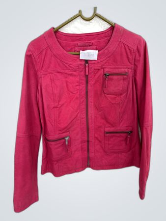 Pink Zipper Jacket