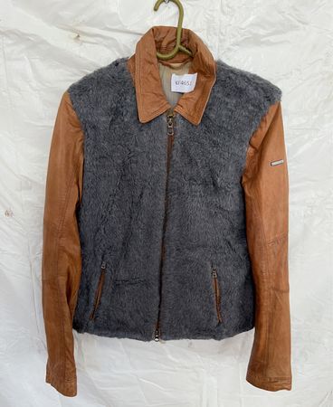 Ullrich Leather and Fur Vest