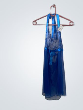 Blue Lace Chemise