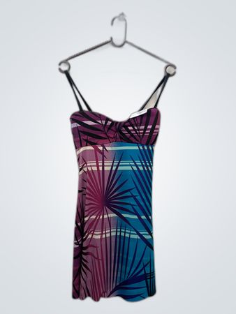Tropical Print Dress