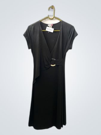 Black Short Sleeve Dress
