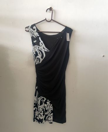 Black and White Formal Dress