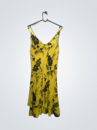 Yellow Floral Dress