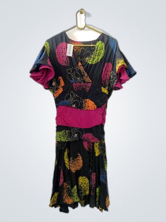 Multicolored Floral Dress
