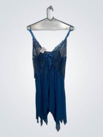 Blue Lace Chemise