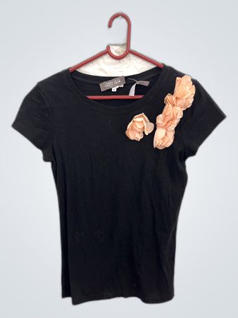 Little Lola Black Short Sleeve T-Shirt