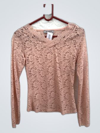 Pink Lace Top