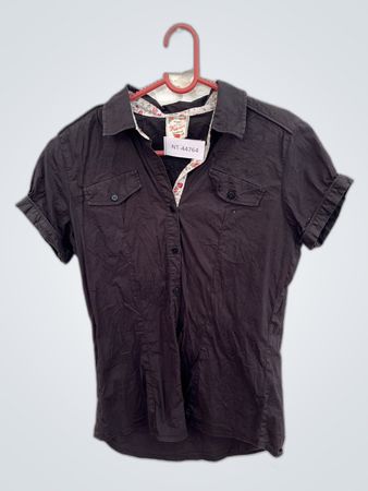 Kaporal Black Short-Sleeve Shirt
