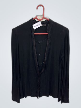 Black Long Sleeve Top