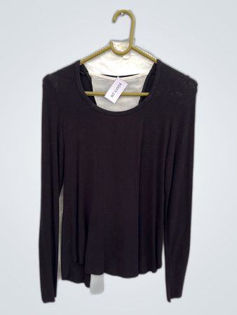 Black Long Sleeve Top