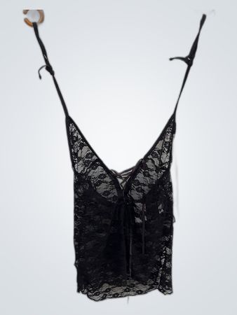 Black Lace Camisole