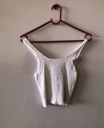 Hollister White Tank Top