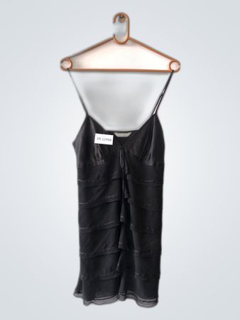 Black Ruffled Camisole