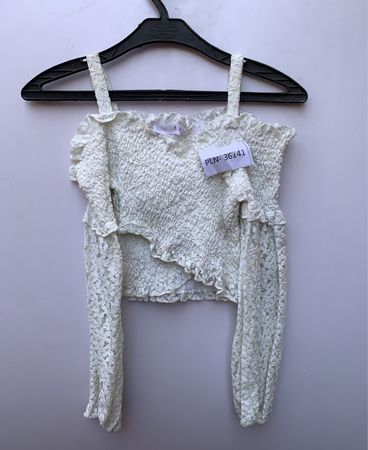 Zara Off-Shoulder Ruffle Blouse
