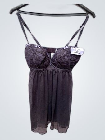 Lace Trim Camisole Babydoll