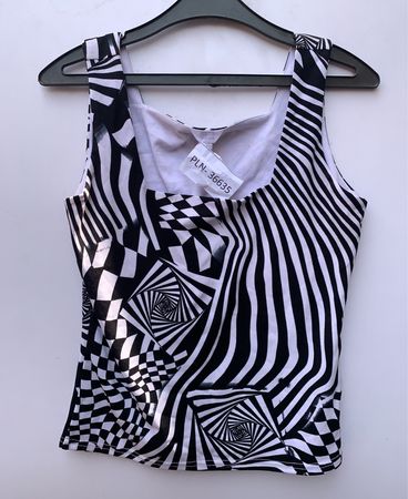 Casa Blanca Optical Print Tank Top
