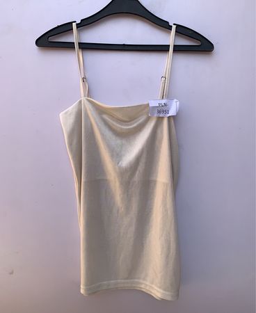 Unbranded Beige Basic Camisole Top