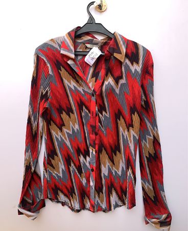 Marks & Spencer Zig Zag Pattern Blouse