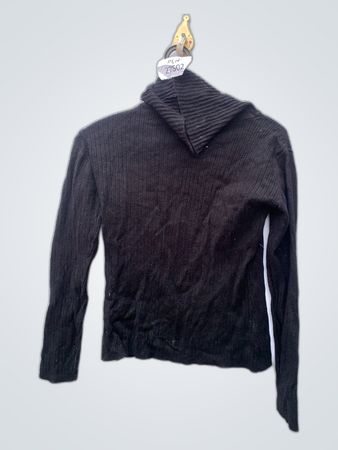 Black Turtleneck Sweater