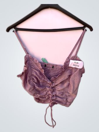 Pink Ruffled Top