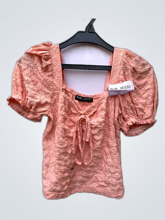 Peach Lace Blouse