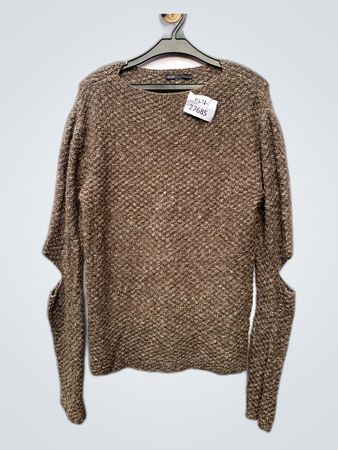 Brown Batik Sweater