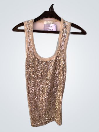 Sequined Tank Top