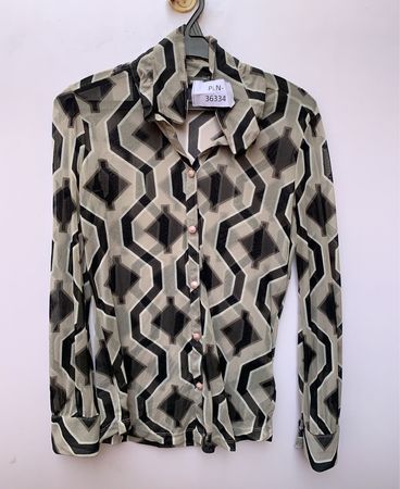 Geometric Pattern Shirt